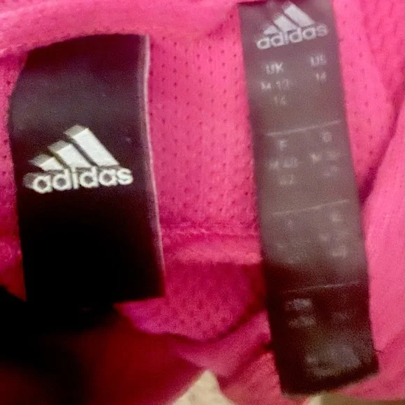Adidas Women's Vibrant Pink Hoodie - Picture 2 of 2